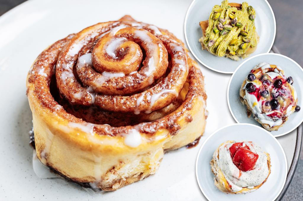 Cinnamon rolls are suddenly extremely popular - and these are what nycerrs are lined one hour away
